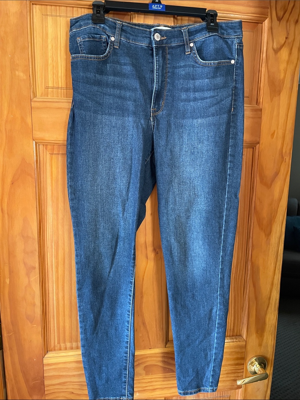 Nine West Women's Dark Blue Skinny Jeans